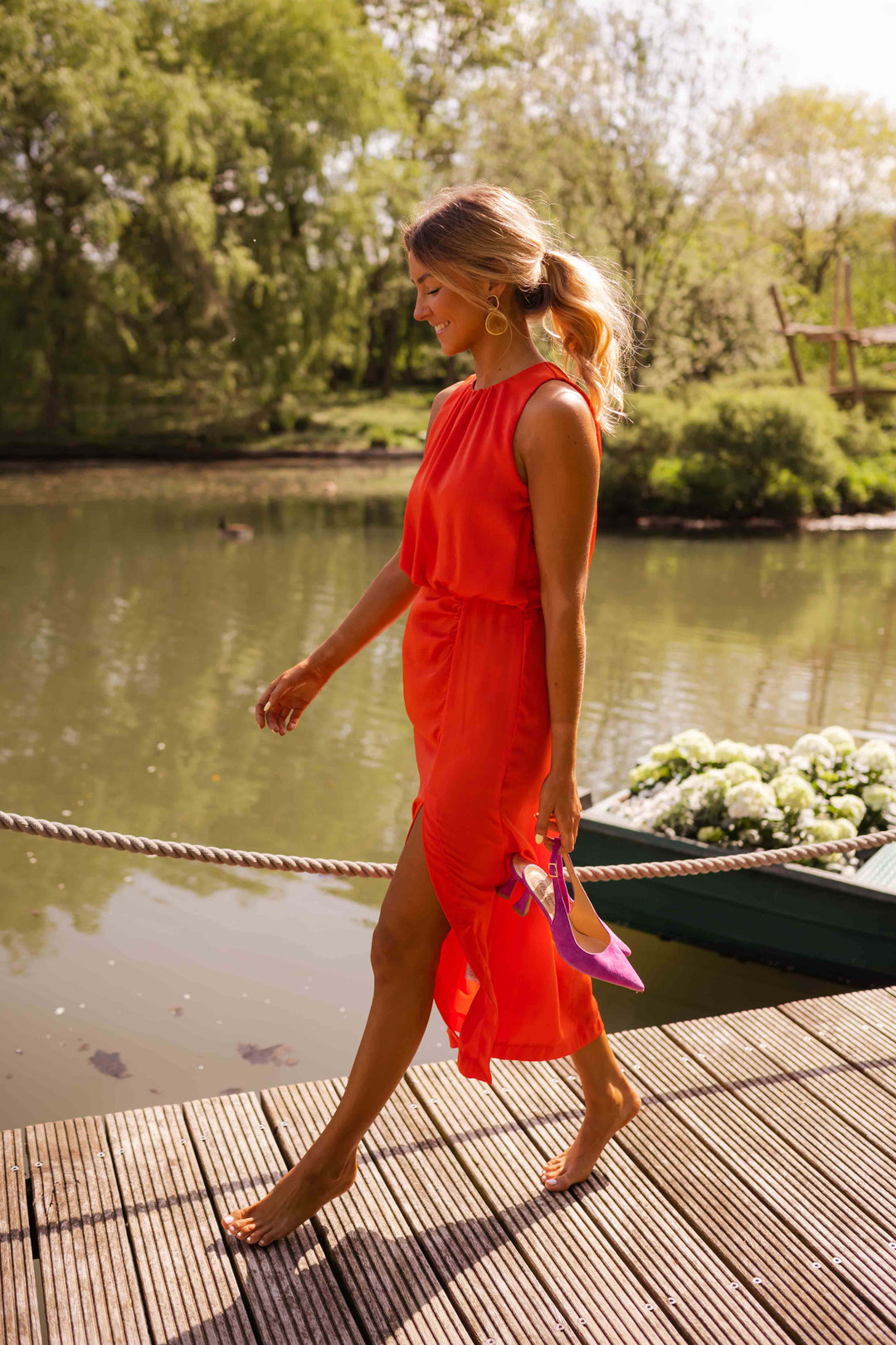 Tory | Elegant Halter Dress