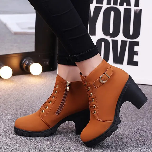 Jane | High Heel Ankle Boots