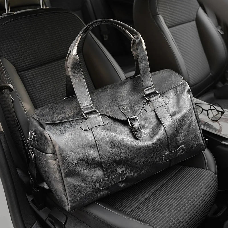 Lorenzo | Leather Travel Duffle Bag