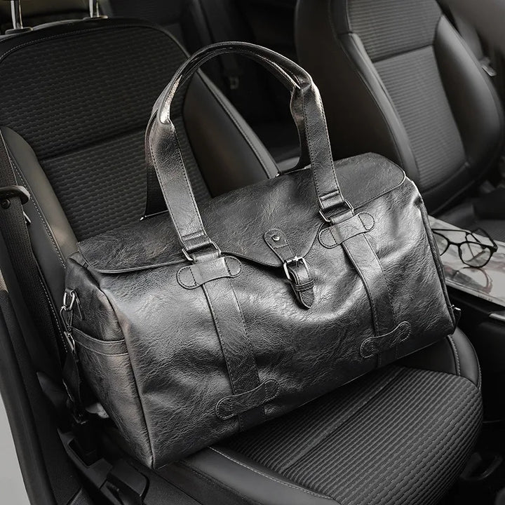 Lorenzo | Leather Travel Duffle Bag