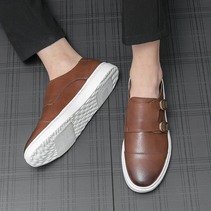 Zyden | Leather Loafers