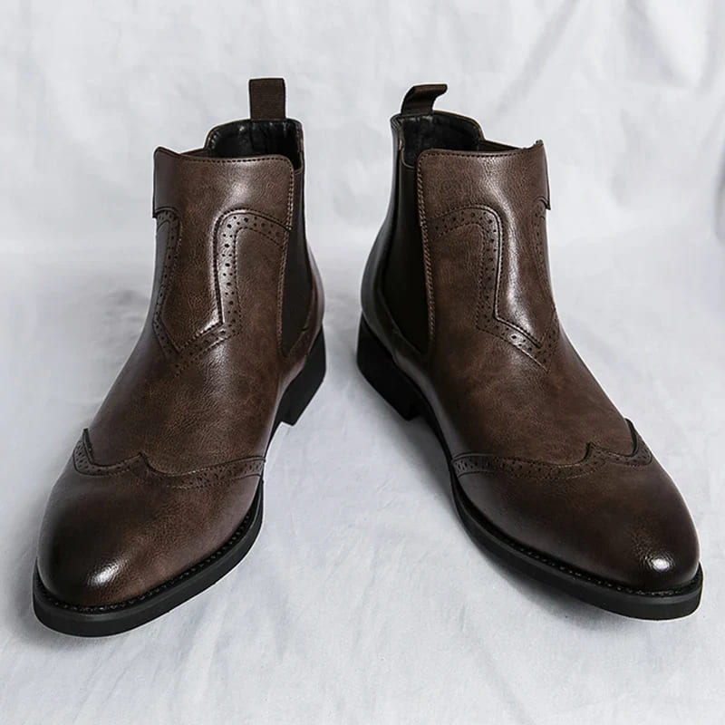 Leonardo Moretti | Brogue Chelsea Boots