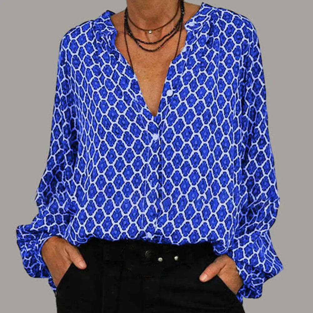 Eliana | Relaxed Blouse with V-Neckline