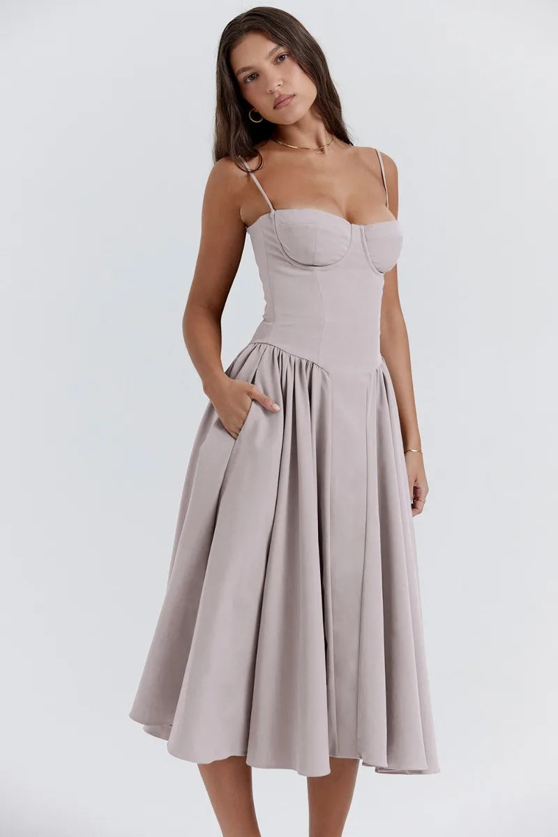 Ella | Stylish Corset Summer Dress