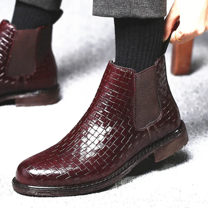 Mateo | Braided Chelsea Boots