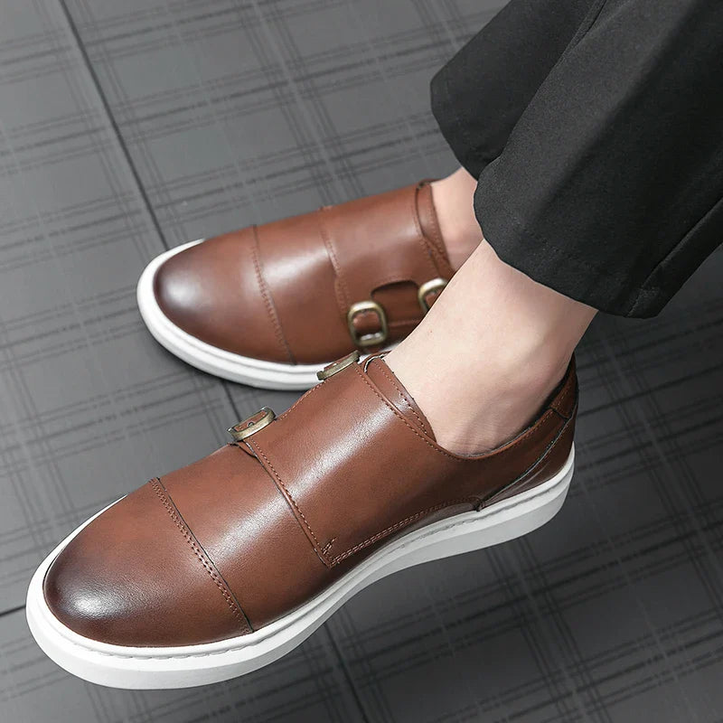 Zyden | Leather Loafers