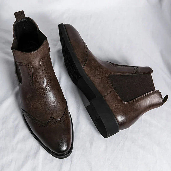 Leonardo Moretti | Brogue Chelsea Boots