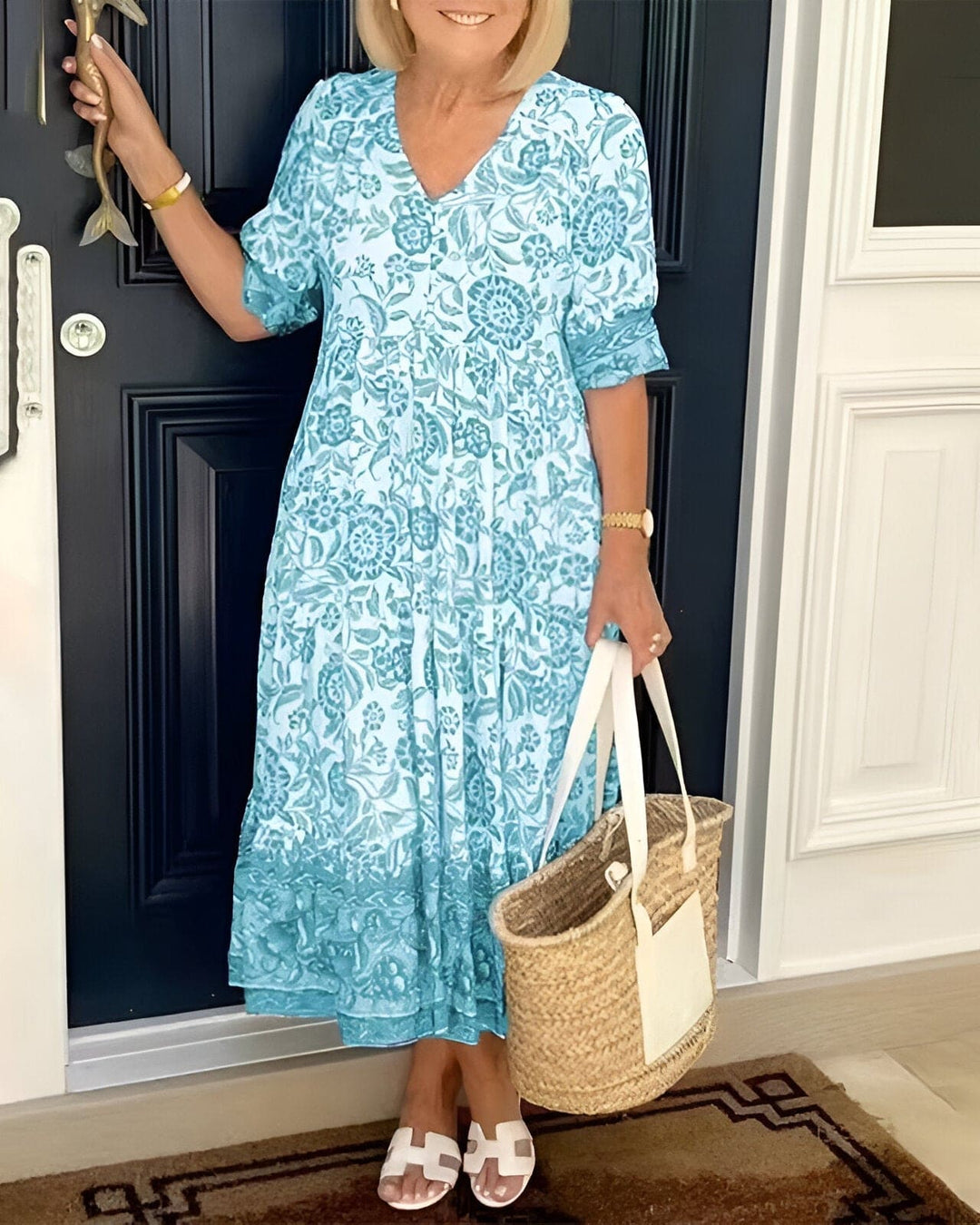 Alexis | V-Neck Bohemian Dress
