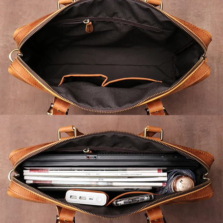 Matteo | Leather Briefcase