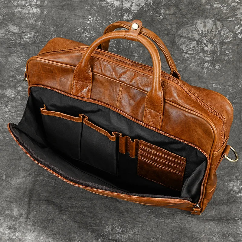 Marco | Business Leather Travel Bag