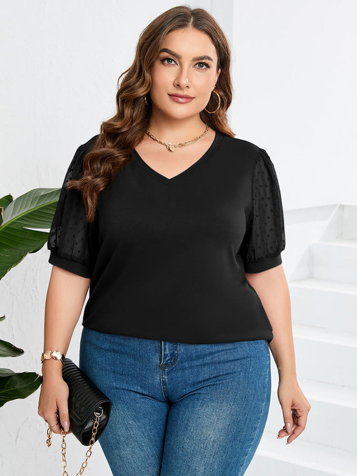 Catherine | Elegant V-Neck Top