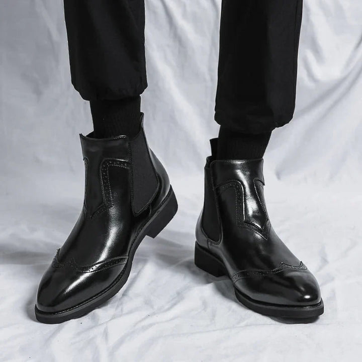 Leonardo Moretti | Brogue Chelsea Boots