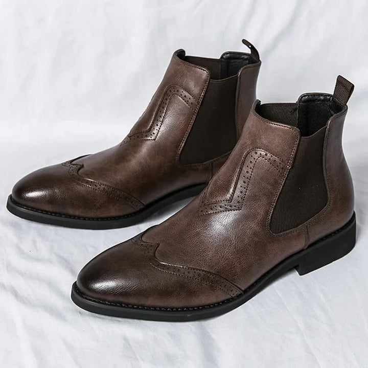 Leonardo Moretti | Brogue Chelsea Boots