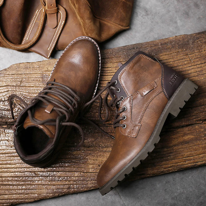 Aaron | Vintage Leather Boots