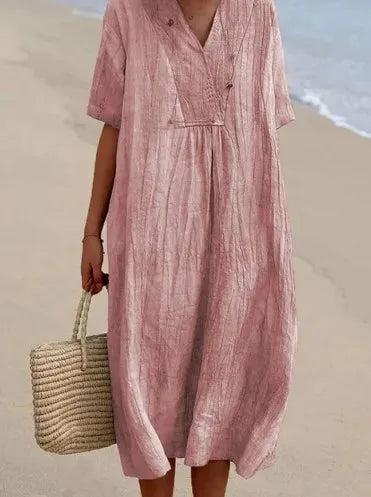 Josephine | Classy V-Neck Dress