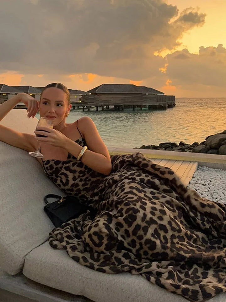 Antonia | Leopard Maxi Dress