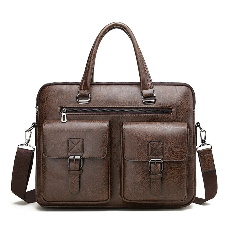 Benjamin | Classic Leather Briefcase