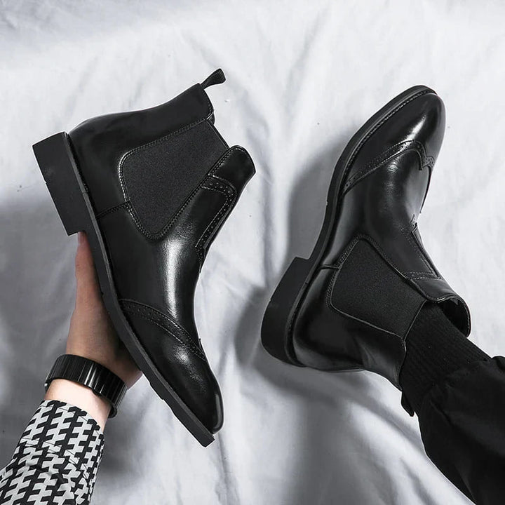 Leonardo Moretti | Brogue Chelsea Boots