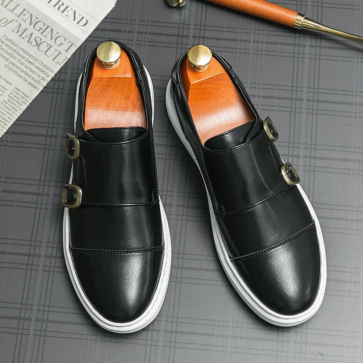 Zyden | Leather Loafers