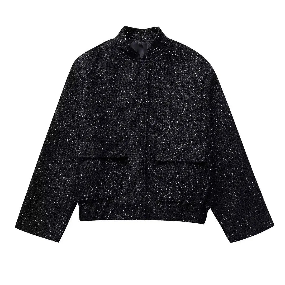 Aylin | Sequins Embroidered Jacket