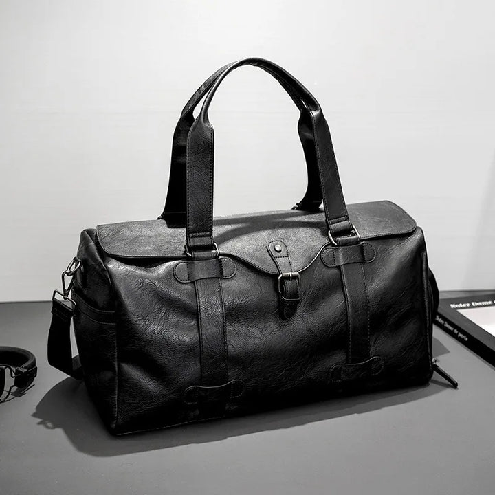 Lorenzo | Leather Travel Duffle Bag