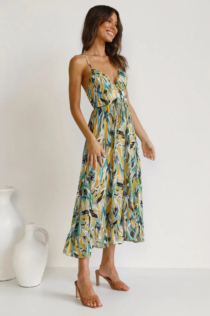 Amelia | Printed Dress