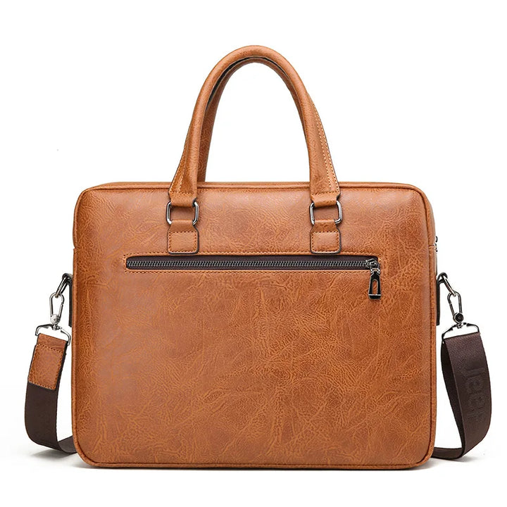 Benjamin | Classic Leather Briefcase