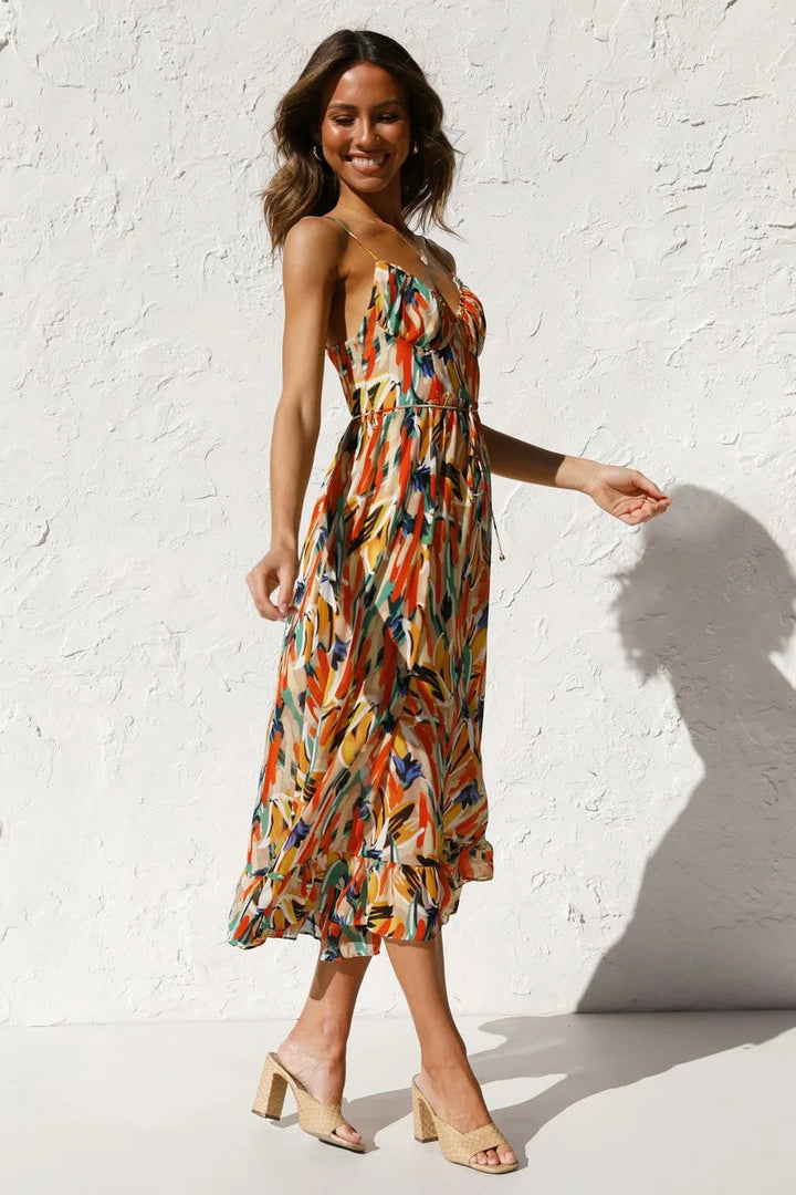 Amelia | Printed Dress