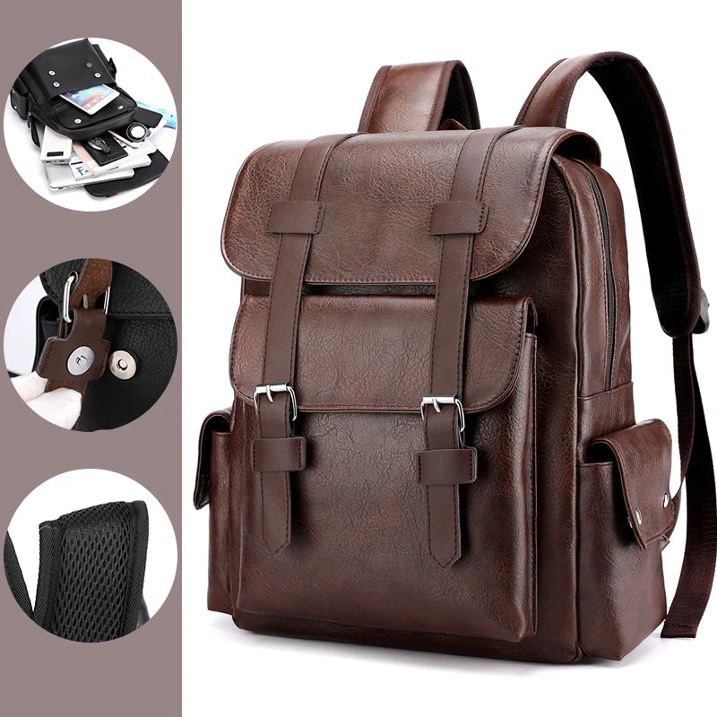 Daniel | Vintage Leather Backpack