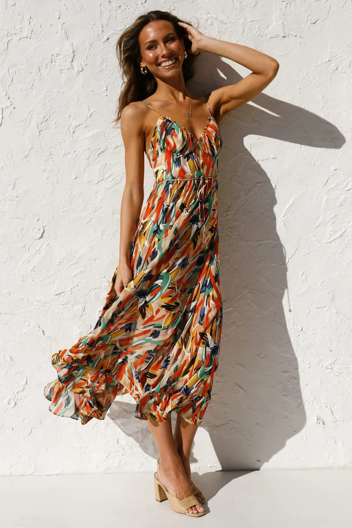 Amelia | Printed Dress