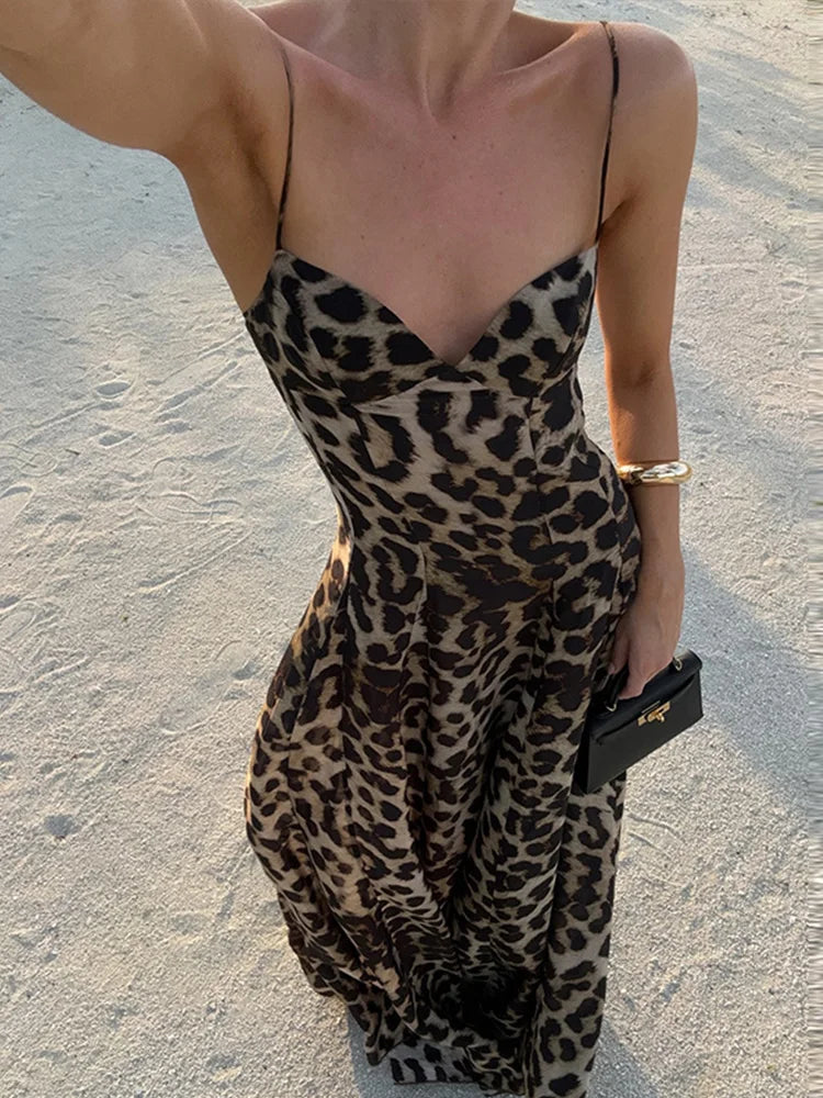 Antonia | Leopard Maxi Dress