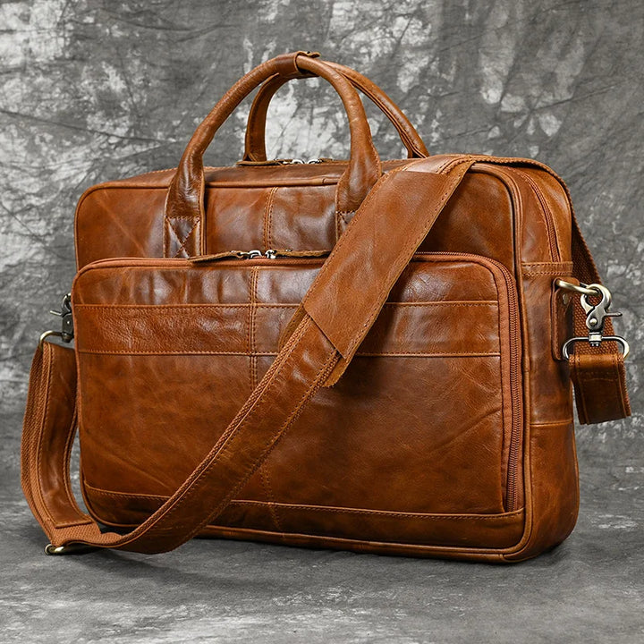 Marco | Business Leather Travel Bag