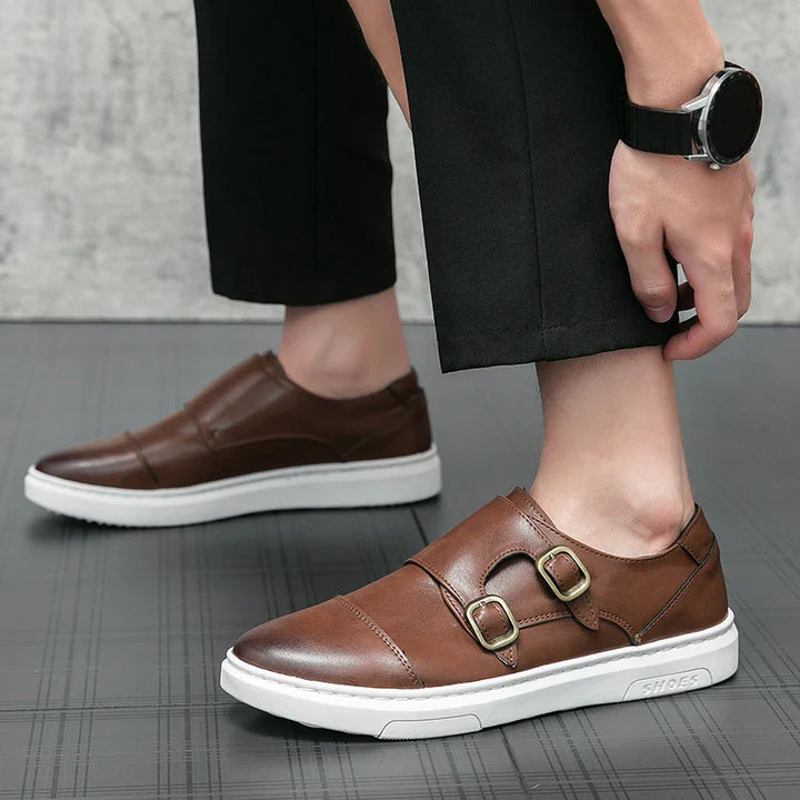 Zyden | Leather Loafers