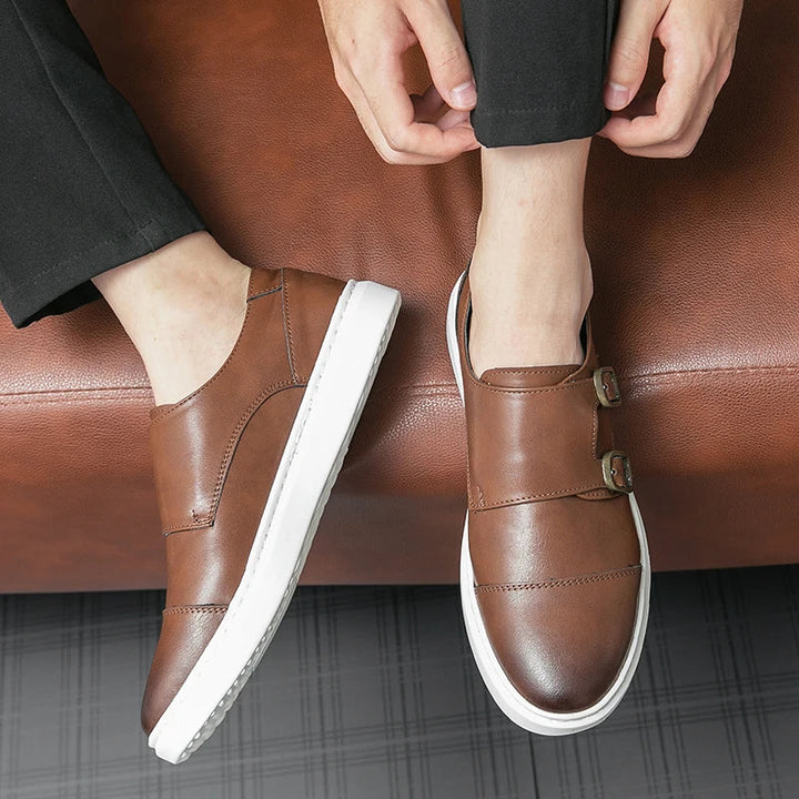 Zyden | Leather Loafers