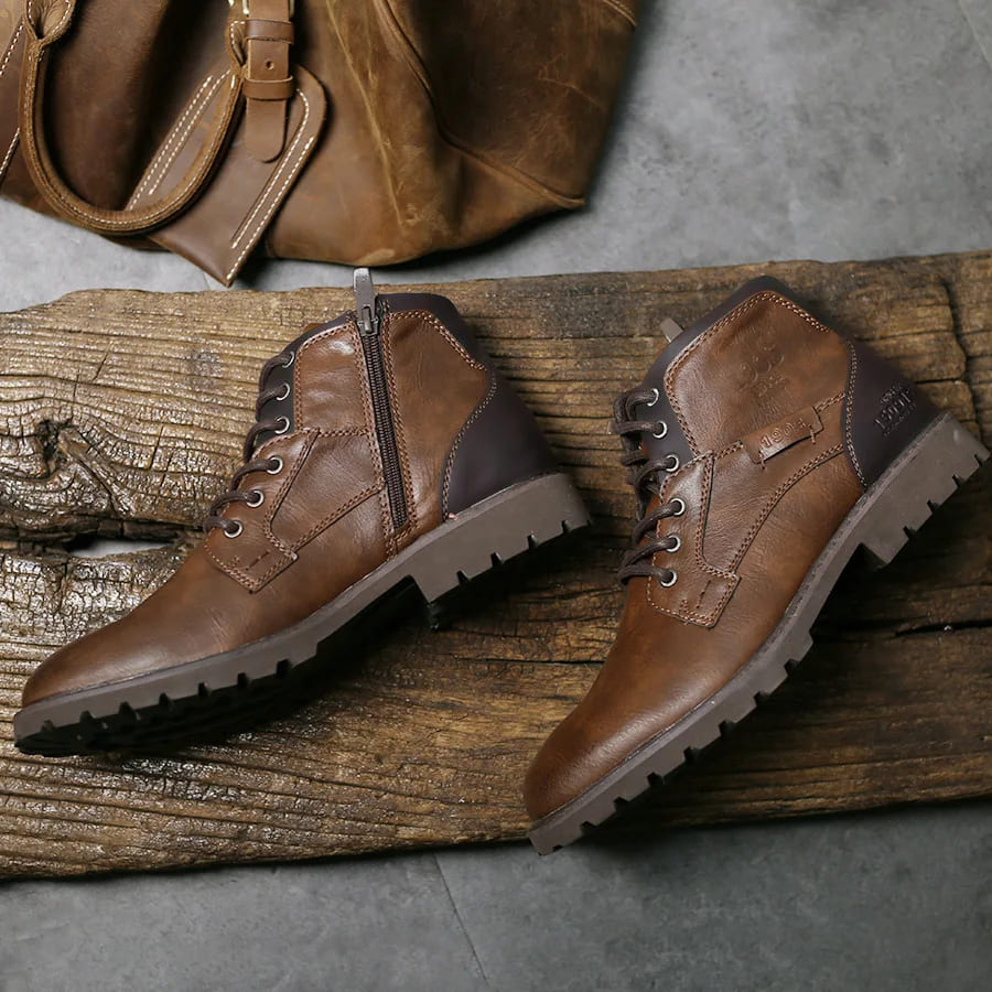 Aaron | Vintage Leather Boots