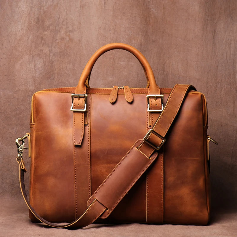 Matteo | Leather Briefcase