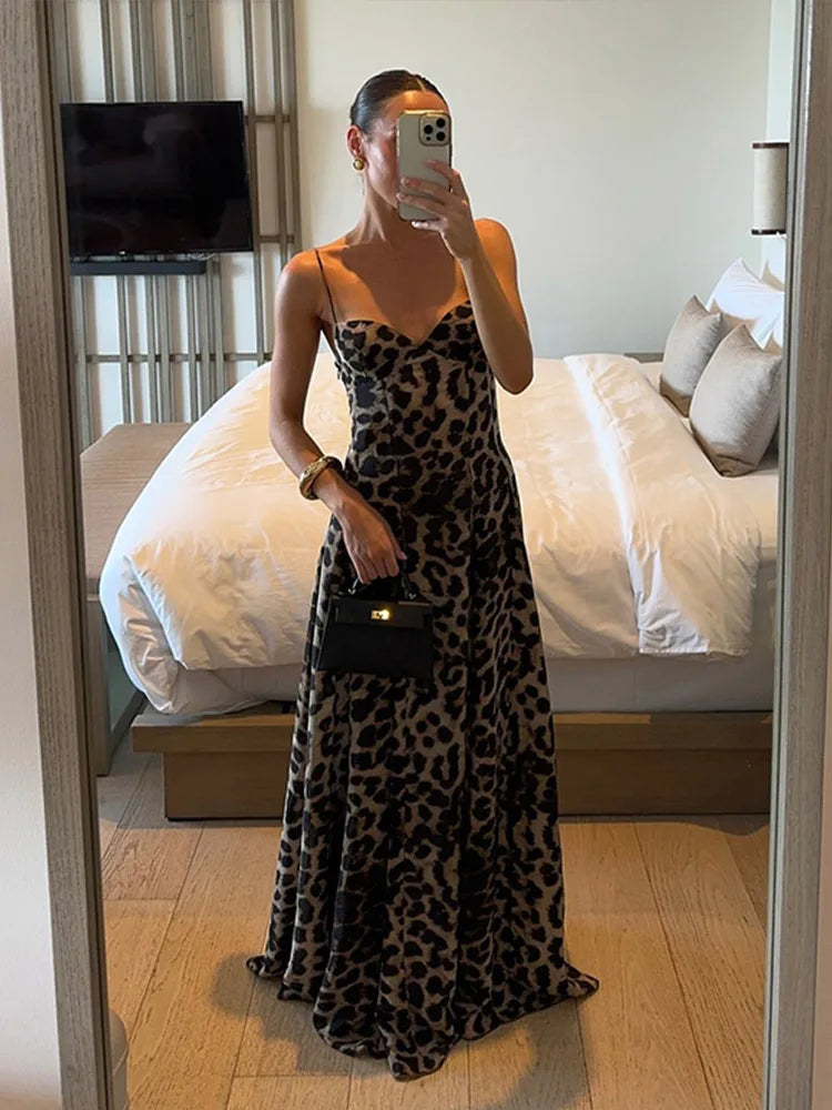 Antonia | Leopard Maxi Dress