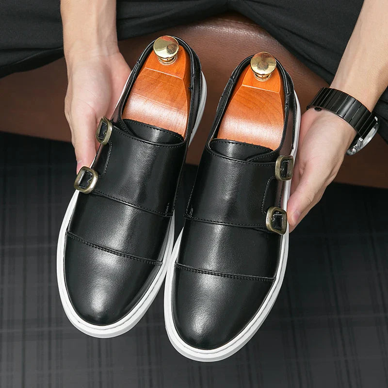 Zyden | Leather Loafers