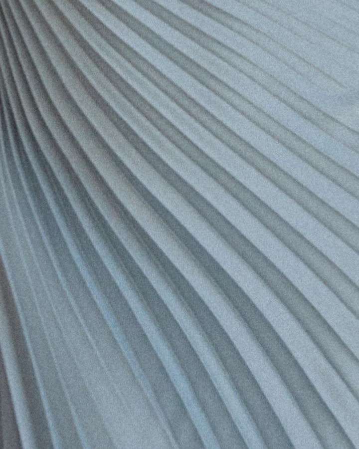 Defina | One-Shoulder Pleated Maxi Dress