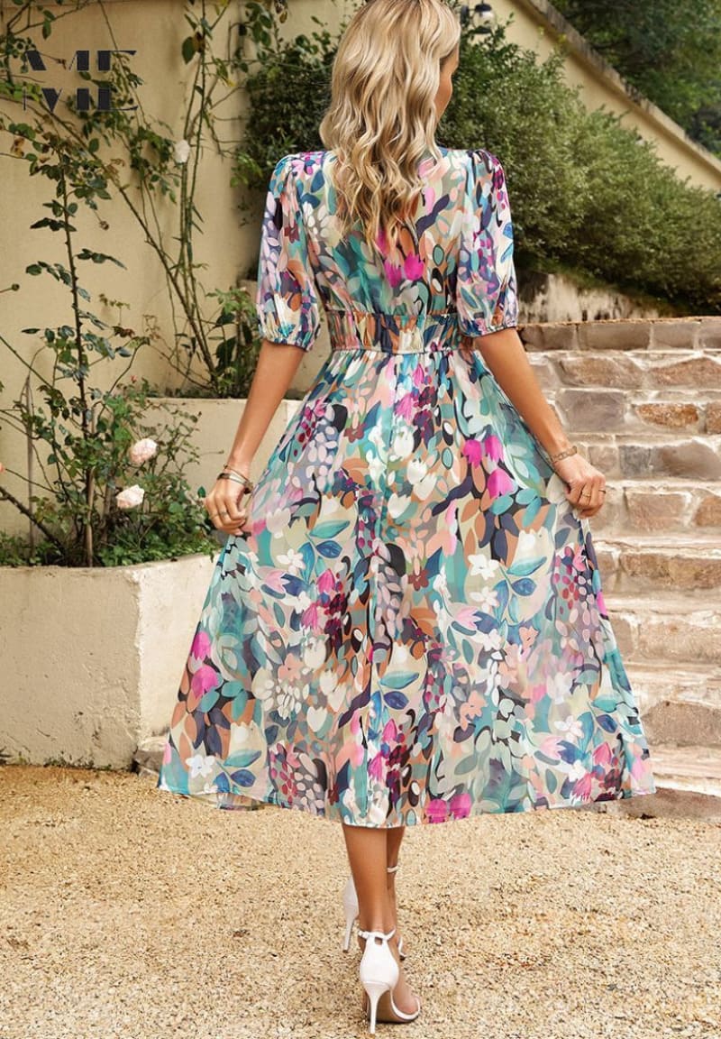 Inna | Lightweight Floral Summer Dress