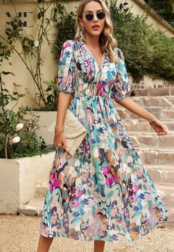 Inna | Lightweight Floral Summer Dress