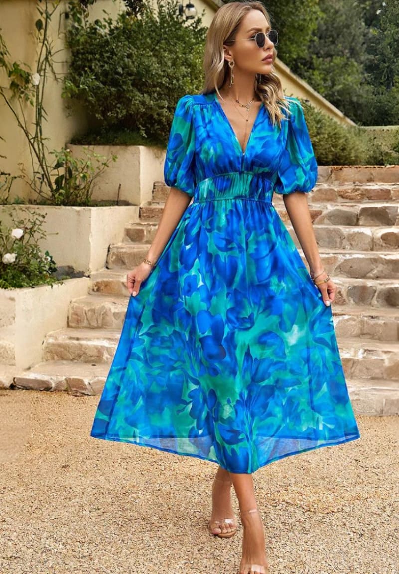 Inna | Lightweight Floral Summer Dress