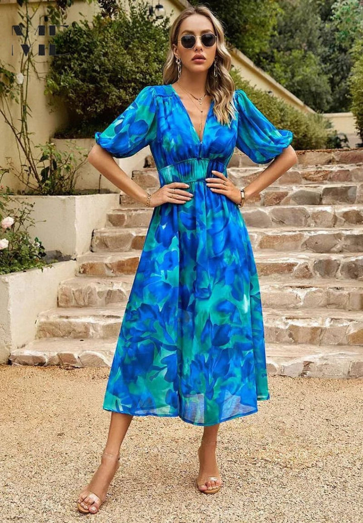 Inna | Lightweight Floral Summer Dress