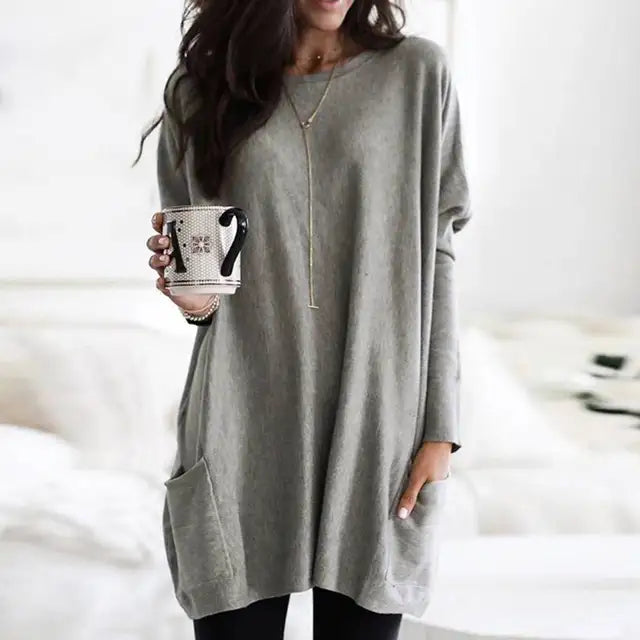 Milea | Long-Sleeved Tunic with Pockets