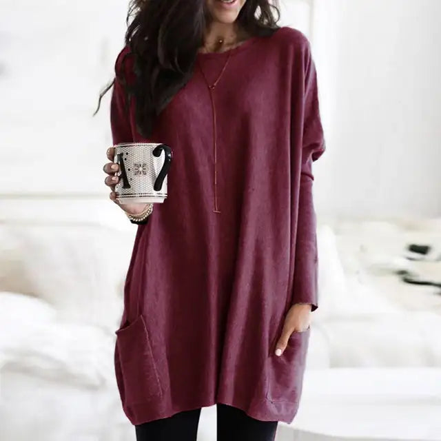 Milea | Long-Sleeved Tunic with Pockets