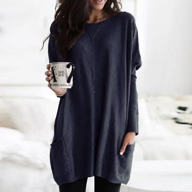 Milea | Long-Sleeved Tunic with Pockets