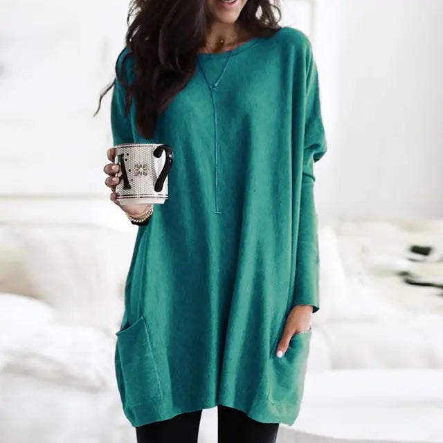 Milea | Long-Sleeved Tunic with Pockets