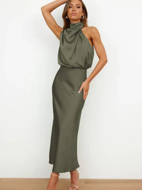Bente | Off-Shoulder Midi Dress