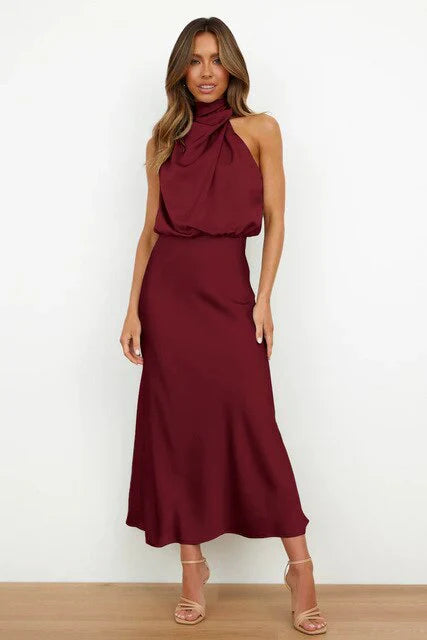 Bente | Off-Shoulder Midi Dress