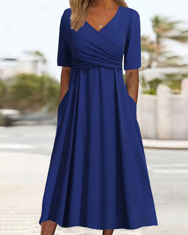 Peggy | Stylish Crossover Dress